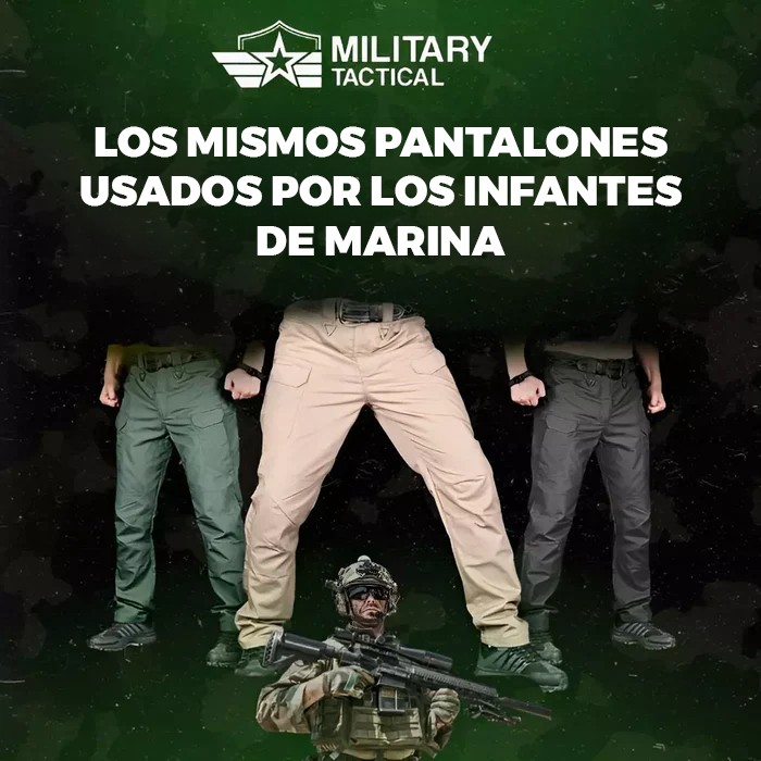 Pantalón Táctico Militar Resistente Prati