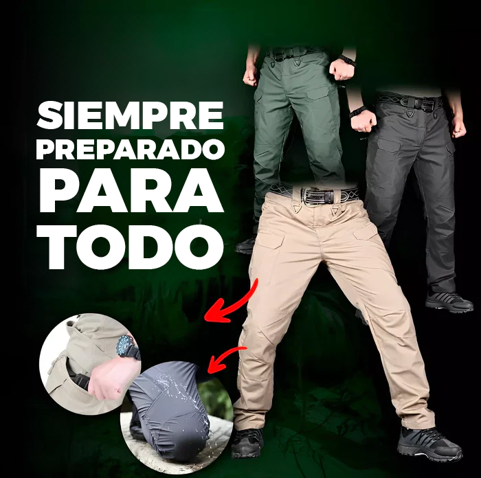 Pantalón Táctico Militar Resistente Prati