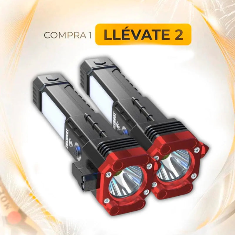 COMPRE 1 LLÉVATE 2 - Linterna Indestructible Falcon™️ 4 en 1 [ULTRA POTENTE]